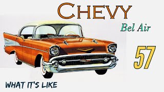 1957 Chevy fourdoor sport sedan most iconic 50s car￼ [upl. by Hendrickson]