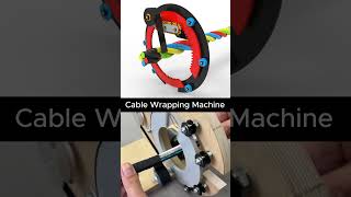 Cable Wrapping Machine mechanical solidworks machine 3ddesign mechanism engineering 3dcad [upl. by Higinbotham]