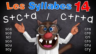 Foufou  Les Syllabes pour les enfants Learn Syllables for kids Serie14 4K [upl. by Aneelad]