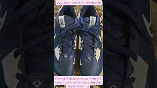 Nike Kyries D09617 400 Mens Sneaker Shoes Size 115 [upl. by Nilya]