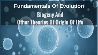 Biogeny Other Theories Of Origin Of Life [upl. by Benisch]