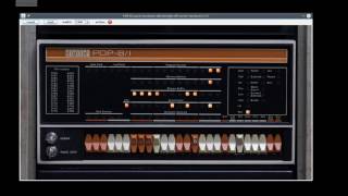 How to Program a Vintage PDP8 via the Front Panel [upl. by Garmaise368]