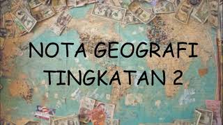 Nota Ringkas dan Padat Geografi Tingkatan 2 Bab 2 Peta Topografi [upl. by Arni]