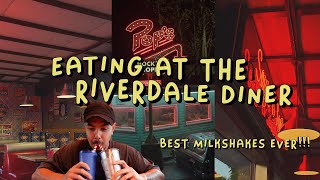 we went to THE DINER from RIVERDALE [upl. by Nahallac]