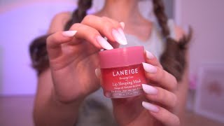 ASMR Pampering You with Luxurious Skincare Products 🍒 Layered Sounds [upl. by Anwadal]