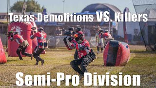 Texas Demolition vs Killers SemiPro Division [upl. by Manolo601]