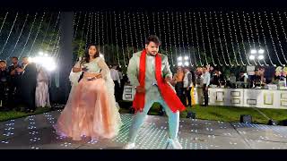 Bride Groom Couple Dance  Bollywood  Dupatta Tera  Sangeet Night  Pratik Doshi Choreography [upl. by Atiuqrahc]