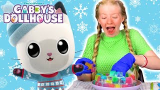 ❄️ Gabbys Snow Science DIY Rainbow Igloo  Snow Cones 🥶  GABBYS DOLLHOUSE [upl. by Conney]