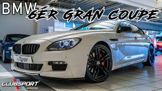 BMW F06 640d Gran Coupe MPaket  Verkaufsangebot Vorschau Besonderheiten Alpinweiss 4K [upl. by Bethesda813]