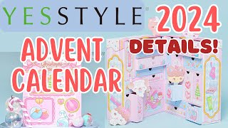 Is the 2024 YesStyle Advent Calendar WORTH IT [upl. by Amorette732]