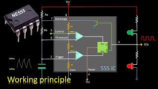 555 Timer IC working Principle  தமிழில் [upl. by Arada]