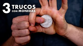 3 TRUCOS VISUALES y FÁCILES con MONEDAS  Julio Ribera [upl. by Scheld406]