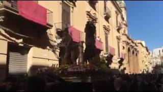 Processione dei misteri di trapani 2017 La flagellazione marcia funebre di Roberto Marceca [upl. by Bywaters]