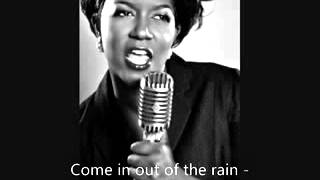 Come in out of the rain  Wendy Moten [upl. by Halilahk]