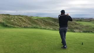 Greg plays safe at Calamity Corner Royal Portrush [upl. by Ahsinned]