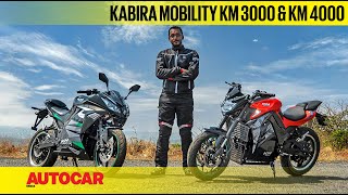 Kabira Mobility KM 3000 amp KM 4000  emotorcycles youve not heard of  First Ride  Autocar India [upl. by Catarina]