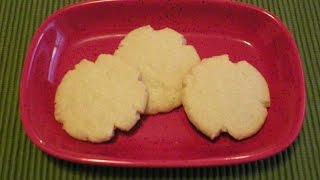 Almond Butter Shortbread Cookies [upl. by Yelyab]