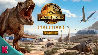 Dinosaures heureux Actionnaires un peu moins heureux  Jurassic World Evolution 2  gameplay fr 02 [upl. by Yoshiko]