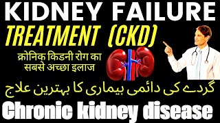 Chronic kidney disease CKD treatment  kidney failure ka best treatment  Kidney transplant [upl. by Lorrayne]