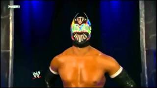 Sin Cara in a New black outfit talking to Sin Cara at Smackdown 93011 [upl. by Eneloj97]