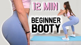 10 BEST EXERCISES TO START GROWING YOUR BOOTY 🔥  Beginner Friendly Butt Workout  No Equipment [upl. by Keel638]