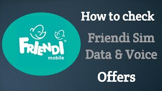 Check Friendi SIM Voice amp Data Offers in Seconds  Quick Guide [upl. by Paulette]