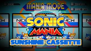 Sunshine Cassette 16Bit Remix  Sonic Mania [upl. by Yelsnya]