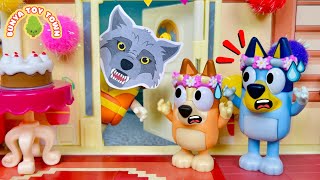 BLUEY  Bingo Whos At The Door  Safety Lessons For Kids  Bluey Pretend Play Stories [upl. by Airbmak349]