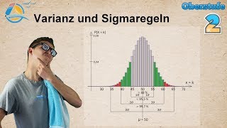 Varianz und Sigmaregeln  Standardabweichung und Konfidenzintervalle  Gymnasium Übung 2 [upl. by Nilsoj]