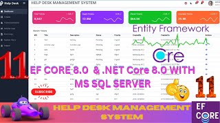 EP 11 Help Desk Management System EF Core NET Core ll NET 80 TicketsUsersRolesAudit Logs 🚀💥 [upl. by Novaat]