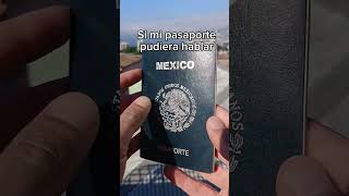 De nuevo esas voces en mi pasaporte 😵‍💫 pasaporte viajero otroviaje yagoredondo mexico [upl. by Ttnerb]