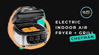 Meet The Chefman Electric Indoor Air Fryer  Grill [upl. by Giorgi745]