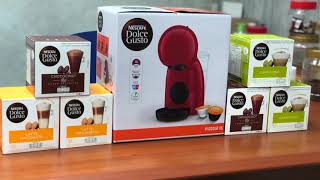 How to setup Nescafe Piccolo XS Dolce Gusto  simple step [upl. by Nylodnewg]