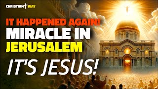 It Happened Again MIRACLE in Jerusalem Photos of the Extraordinary Divine Sign Its JESUS [upl. by Iolenta]