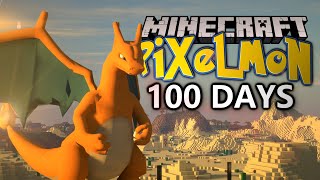 I Spent 100 DAYS In Minecraft Pokémon This Is What Happened [upl. by Onil]