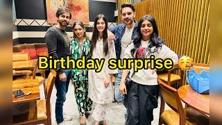 Usama khan ko dia Birthday surprise 🥳  Sehar or Zainab k sath car race  HamzaShykh [upl. by Ahsikin]