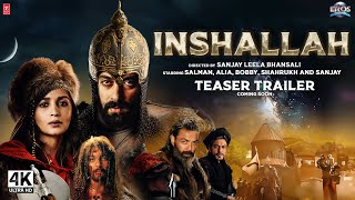 Inshallah  Trailer 2024  Shahrukh Khan Salman Khan Alia Bhatt inshallah teaser srk movie 2025 [upl. by Ginder709]