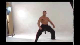 JeanClaude Van Damme  Karate Demonstration Photo Shoot [upl. by Duff]