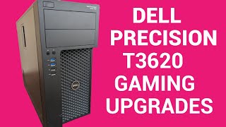 DELL PRECISION T3620  From WORKSTATION to GAMING PC [upl. by Aynahs]