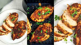 Air fryer frozen chicken breast recipe [upl. by Jehiel]