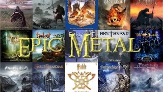 Epic Metal Compilation  40 Bands [upl. by Htbazile]