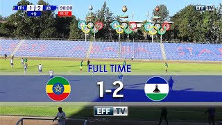 Ethiopia 12 Lesotho  Goals and Highlights  International Friendly [upl. by Anaer]