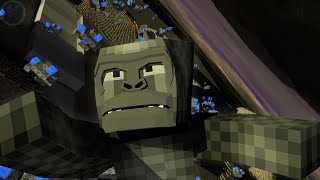 Godzilla vs Kong  Hollow Earth Scene Minecraft Animation [upl. by Retsek611]