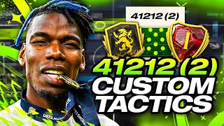 THE BEST 41212 2 CUSTOM TACTICS IN FIFA 23 🔥 FIFA 23 Ultimate Team [upl. by Haidabez]