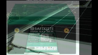 Saftkiste 300AH LiFePO4Akku versus Solar [upl. by Assertal]