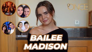 Bailee Madison talks about PLL  Original Sin Wizards of Waverly Place The Fosters amp OUAT [upl. by Dreher607]