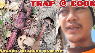 BULASO USON catch n cook mud lobster Sawmill milagros masbate [upl. by Eli]