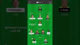 BEL VS ROM Prediction  Belgium vs Romania dream11 belvsrom euro2024 belvsromdream11 [upl. by Piefer]