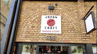 Japan Craft Camden London UK  Anime Manga store [upl. by Ruford]