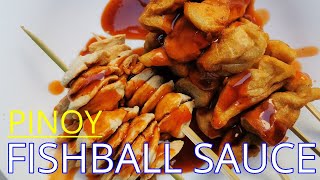 Pinoy Street Food  DIY Fishball sauce [upl. by Walke982]